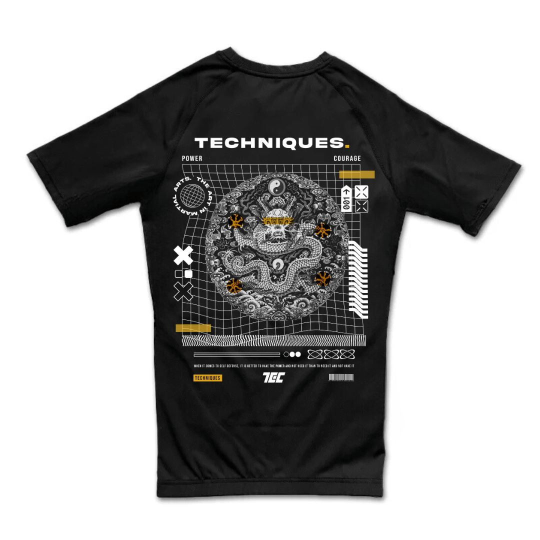 Courage Rash Guard - Techniques