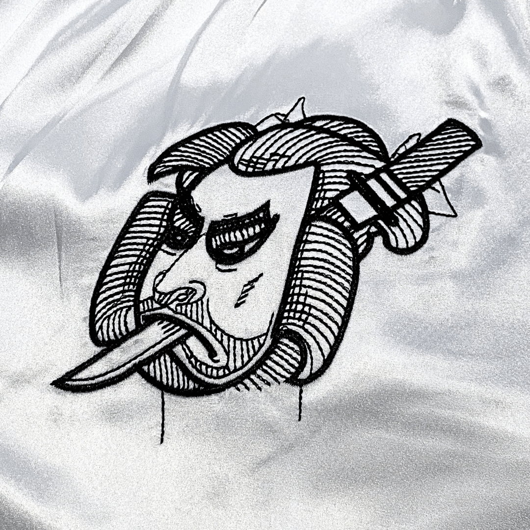 Faces of Death Retro Muay Thai Shorts - Techniques