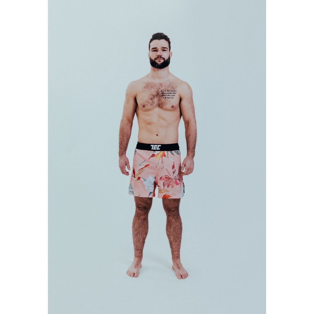 Floral MMA Shorts - Techniques
