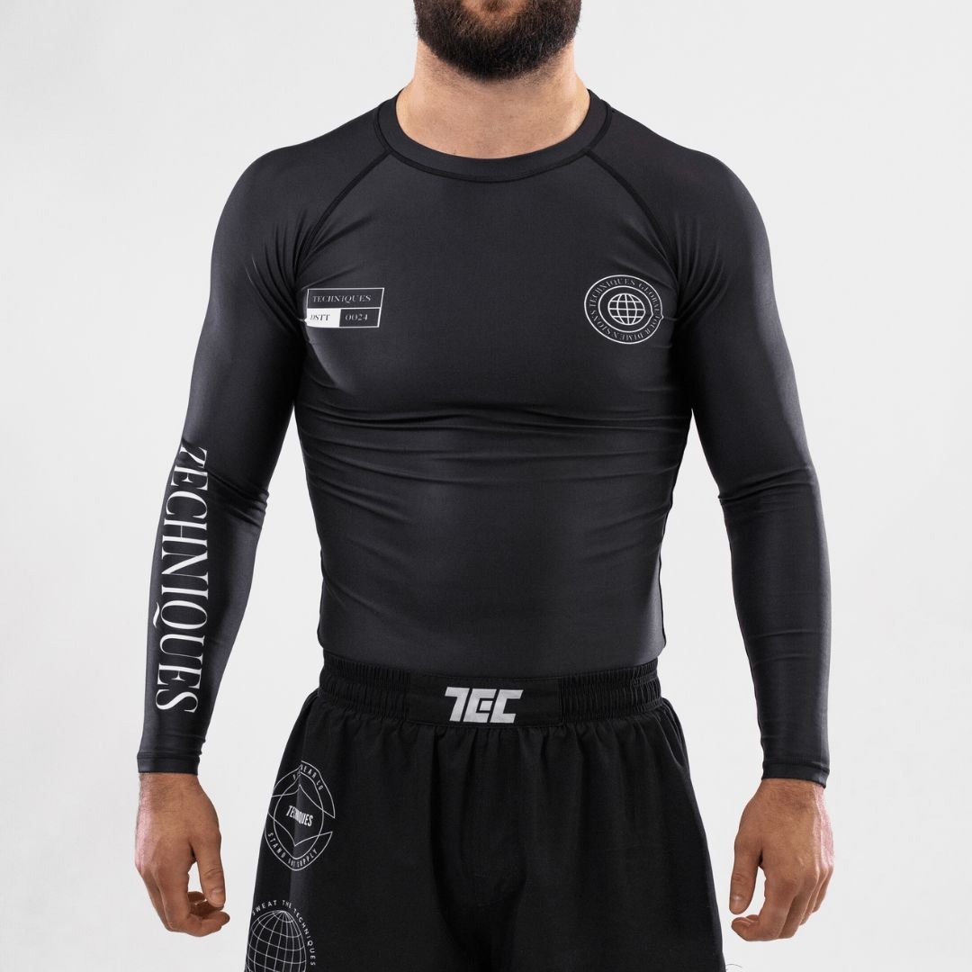 Global Dimensions Rash Guard - Techniques