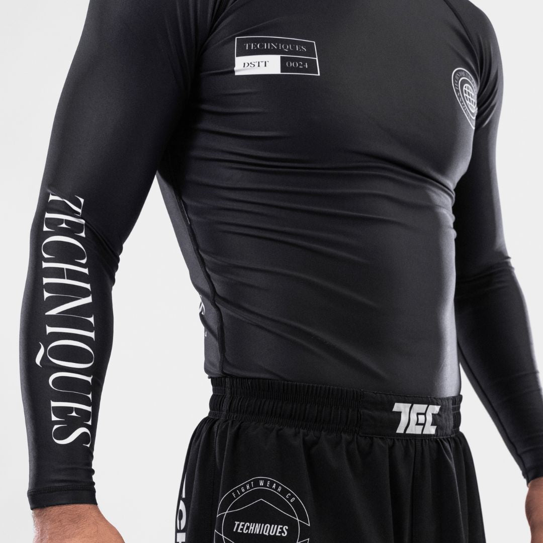 Global Dimensions Rash Guard - Techniques
