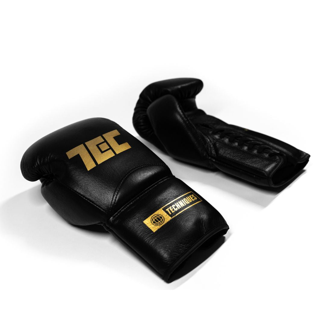 Professional TEC Lace - Up Boxing Gloves - Techniques