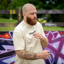 Beige Techniques Oversized T-Shirt