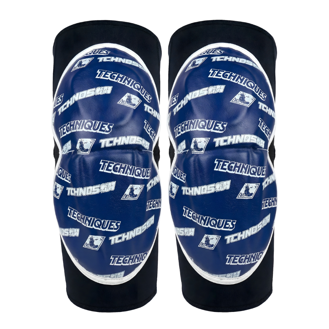 Combat Blue Knee Guards