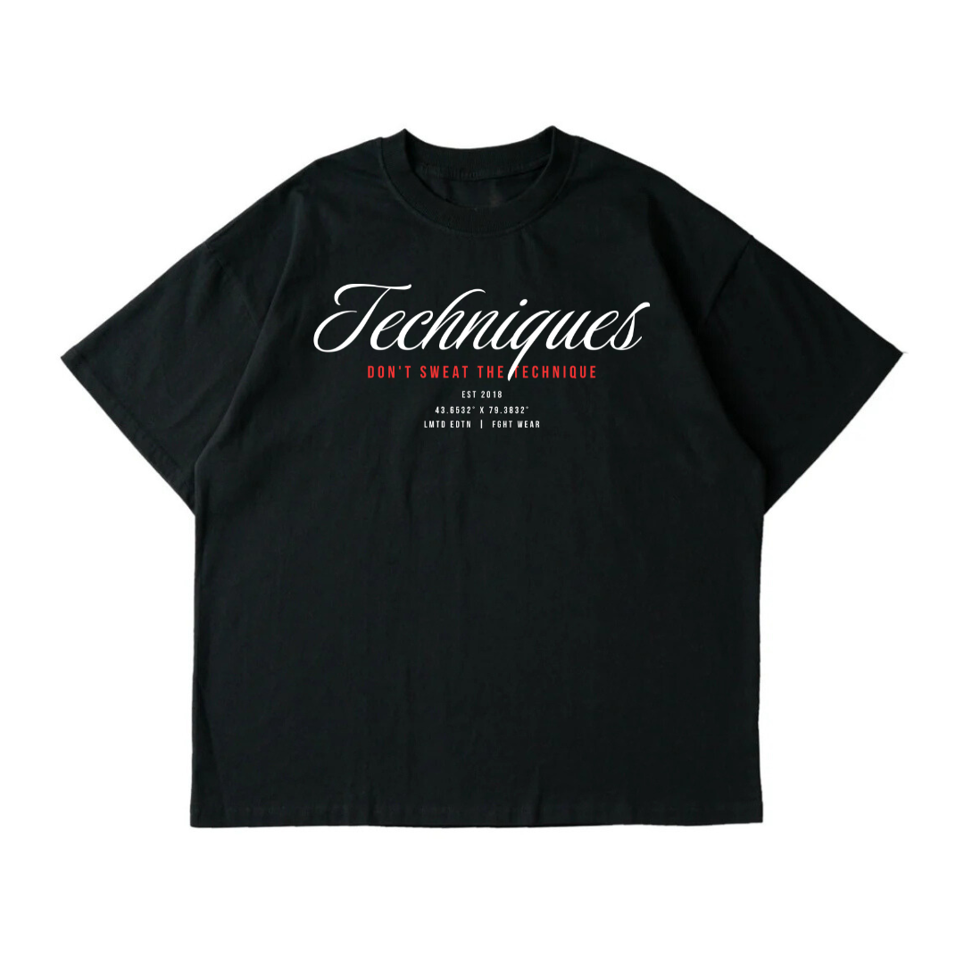 Script Oversized T-Shirt