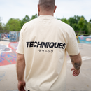 Beige Techniques Oversized T-Shirt