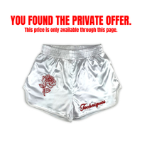 Rose Retro Muay Thai Shorts