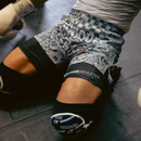 Combat Blue 2 in 1 MMA Shorts