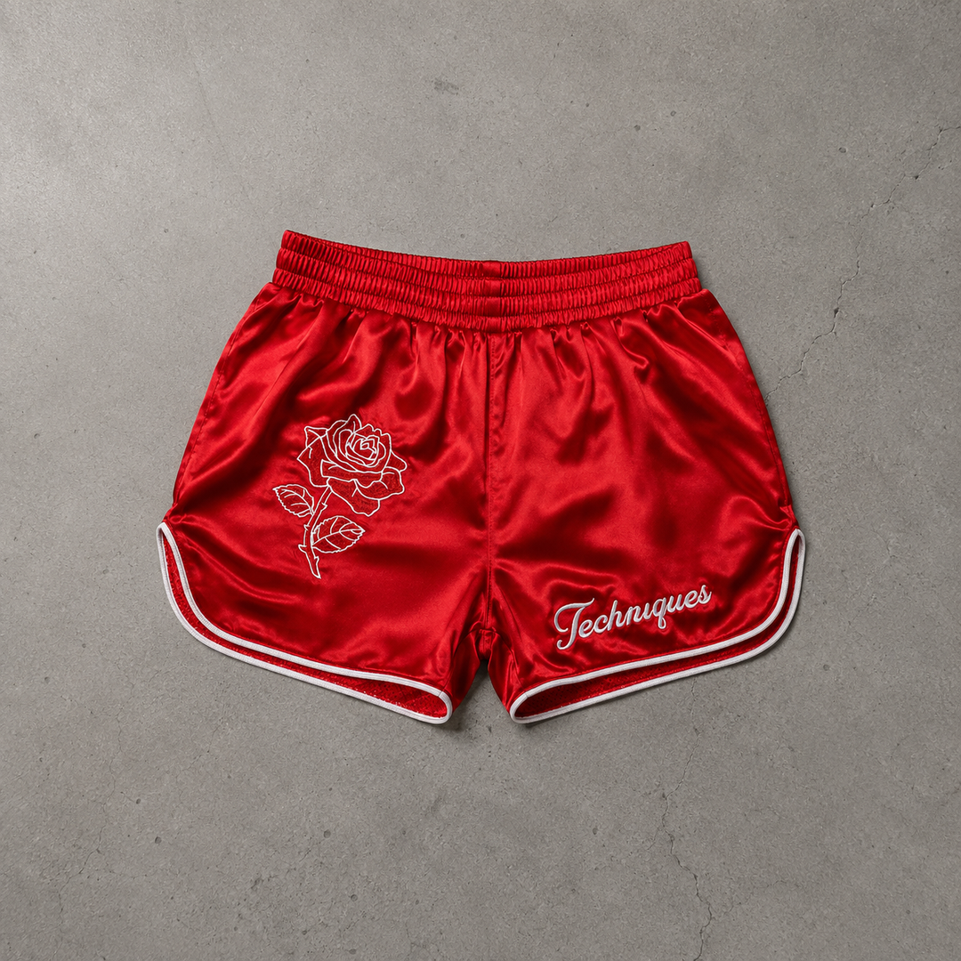 Rosé Retro Muay Thai Shorts