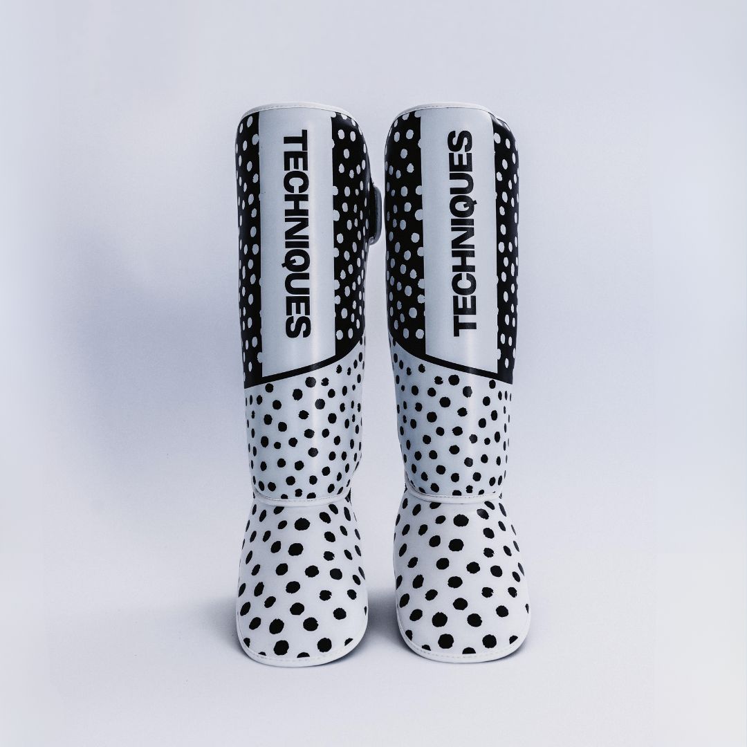 Polkadot Shin Guards