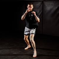 Combat Blue 2 in 1 MMA Shorts