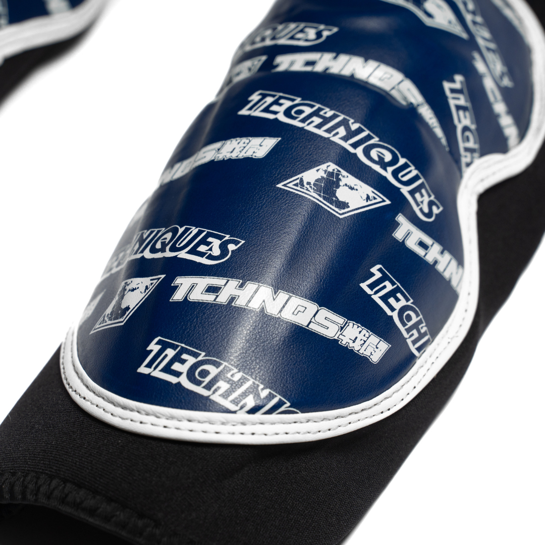 Combat Blue Elbow Guards