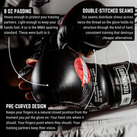 Worldwide 'Puffy' MMA Gloves