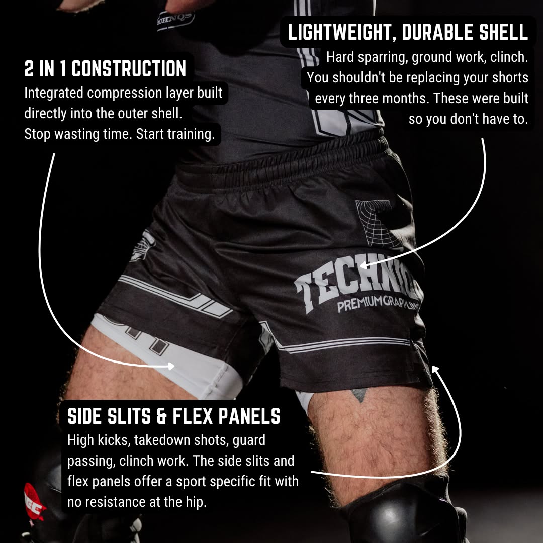 Global Elite 2 in 1 MMA Shorts