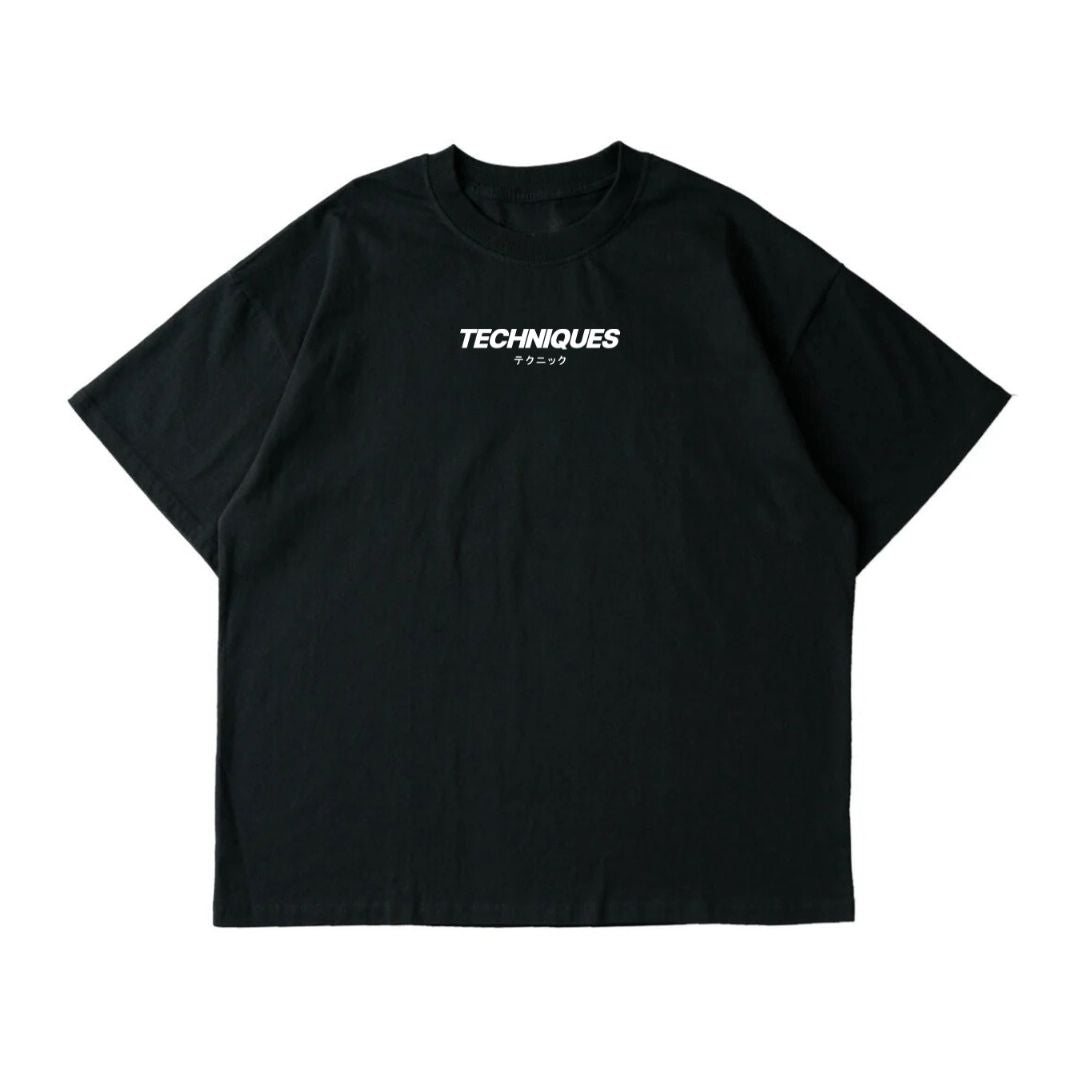 Black Techniques Oversized T-Shirt