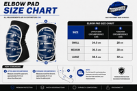 Combat Blue Elbow Guards