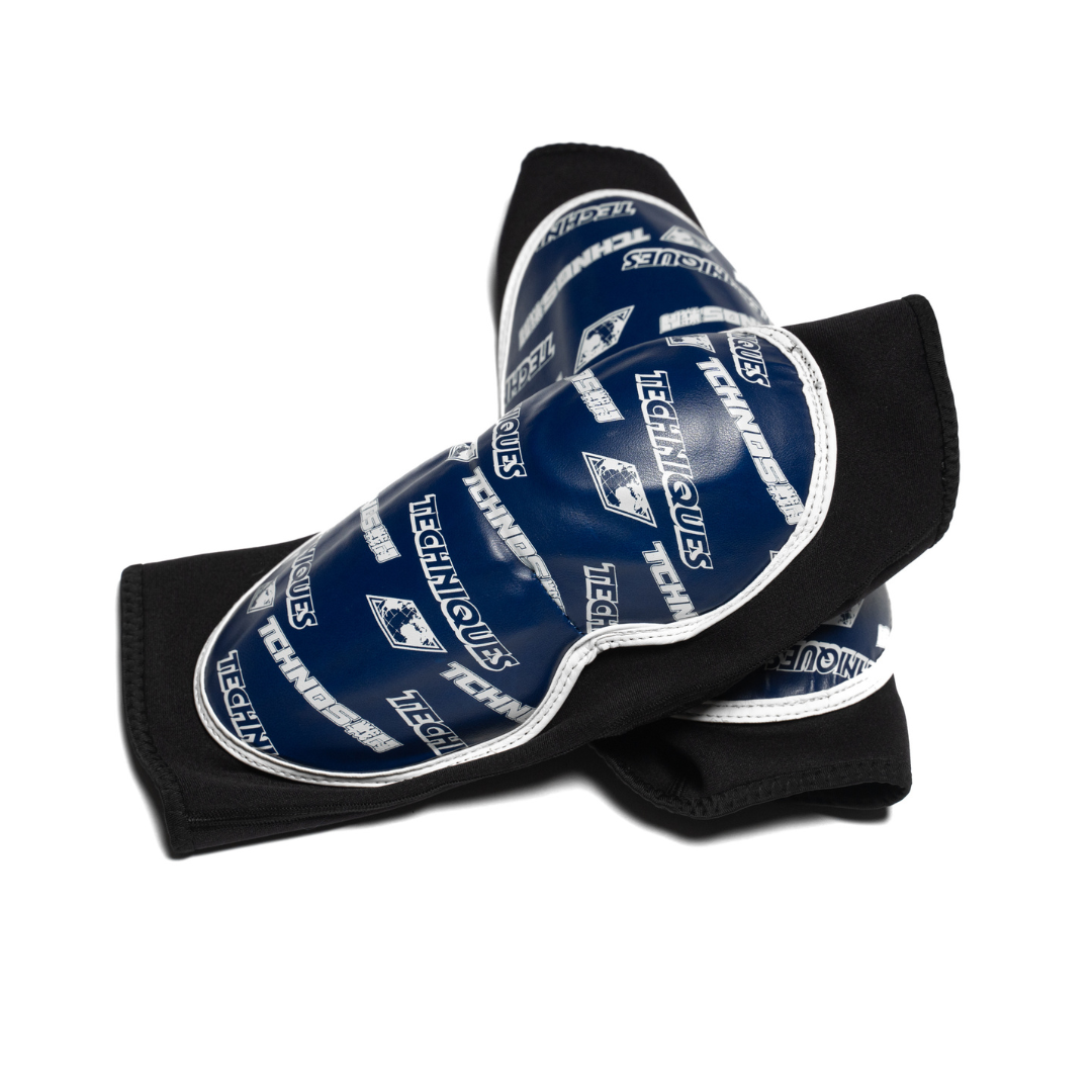 Combat Blue Elbow Guards