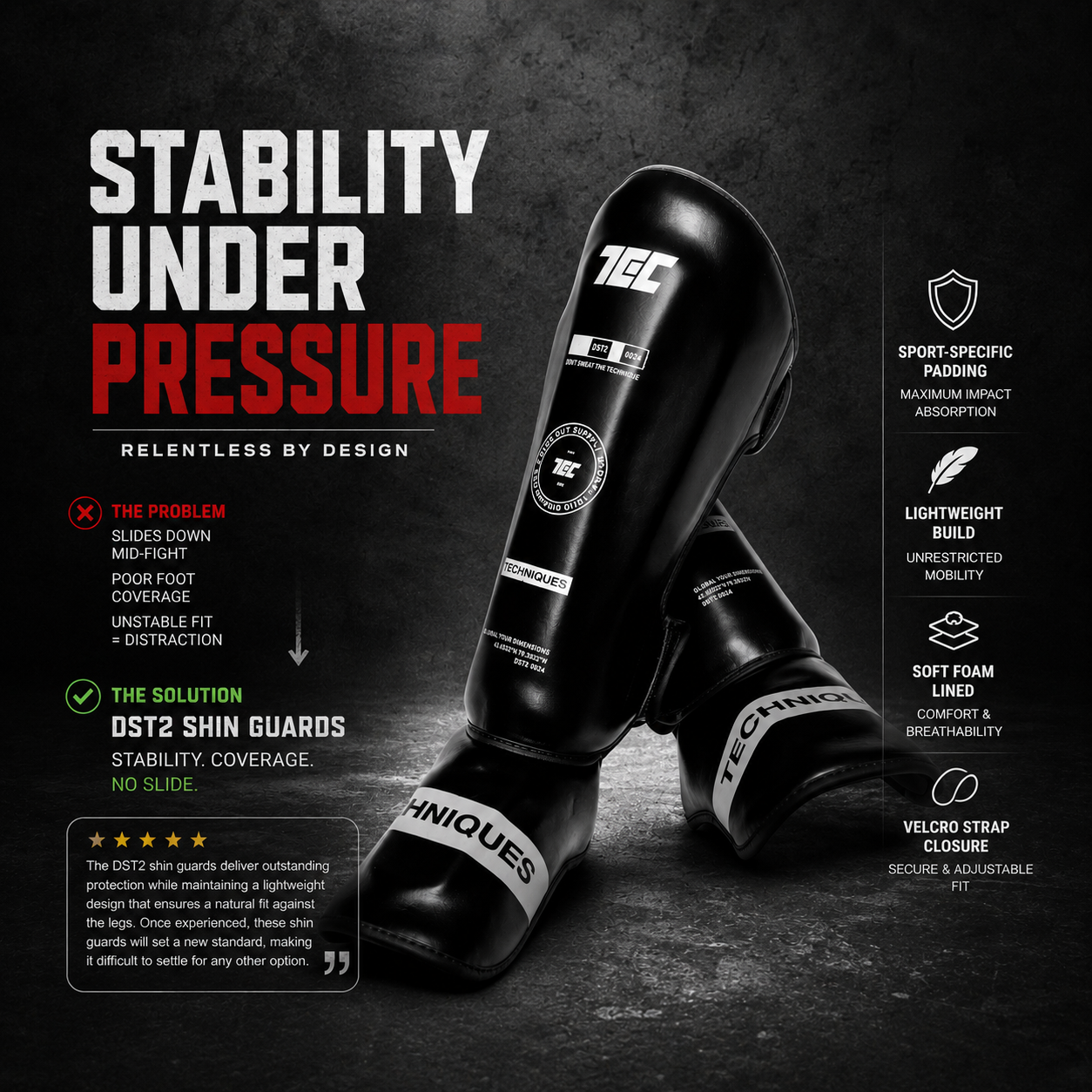 DST2 Shin Guards