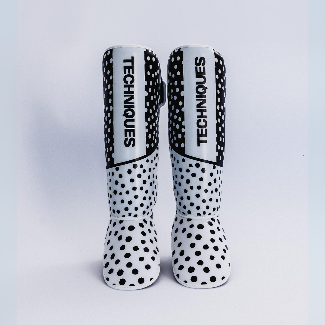 Polkadot Shin Guards