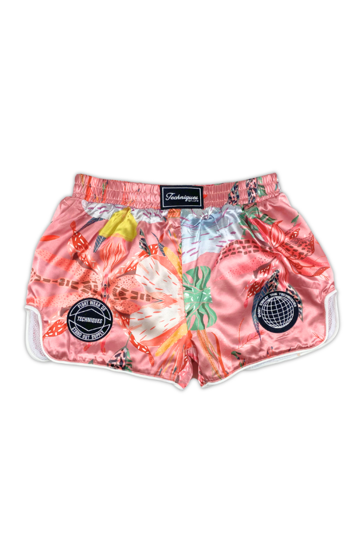 Floral Retro Muay Thai Shorts