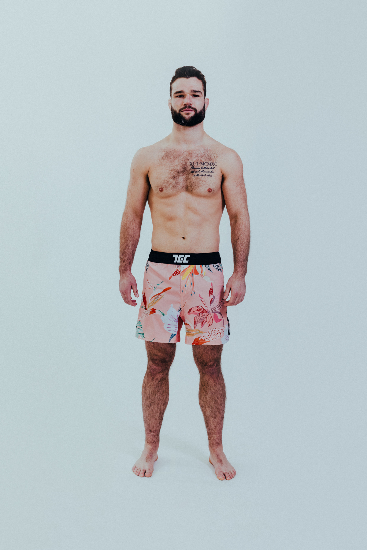 Floral MMA Shorts