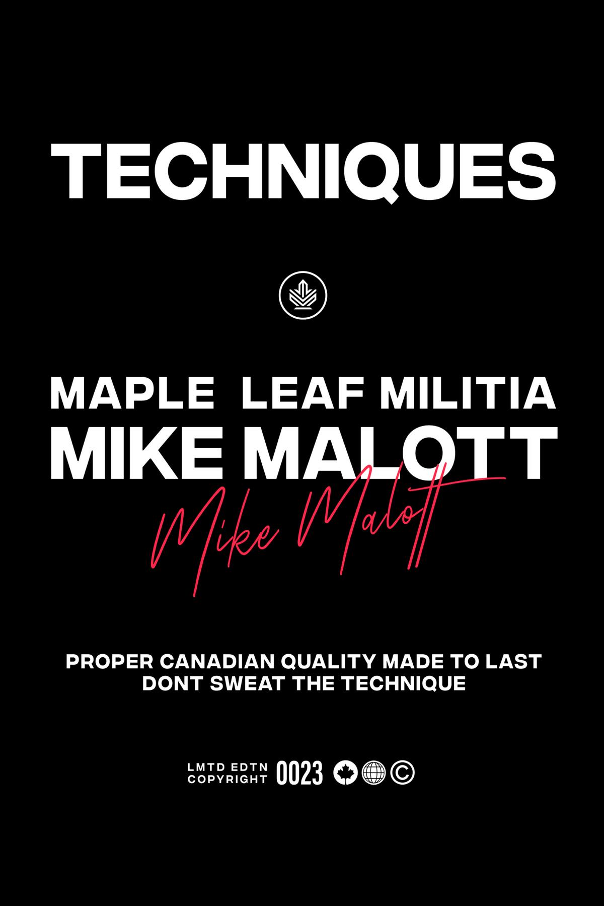 Mike Malott &#39;Maple Leaf Militia&#39; Crew Neck