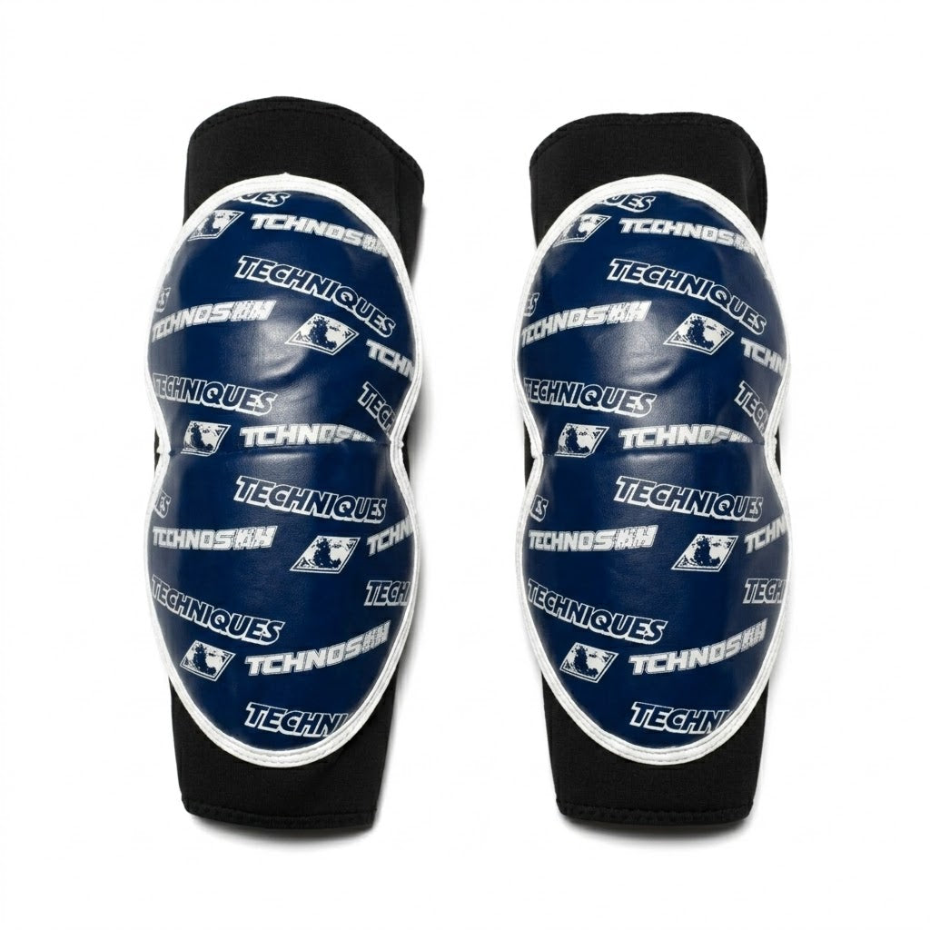 Combat Blue Elbow Guards