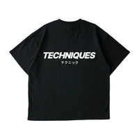 Black Techniques Oversized T-Shirt - Techniques