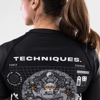 Courage Rash Guard - Techniques
