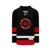 Mike Malott Vintage 'Maple Leaf Militia' Hockey Jersey - Techniques