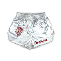 Rosé Retro Muay Thai Shorts - Techniques