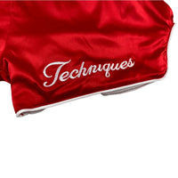 Rosé Retro Muay Thai Shorts - Techniques