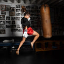 Rosé Retro Muay Thai Shorts - Techniques