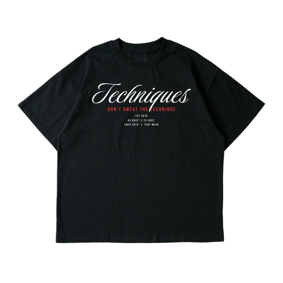 Script Oversized T-Shirt