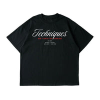 Script Oversized T-Shirt - Techniques