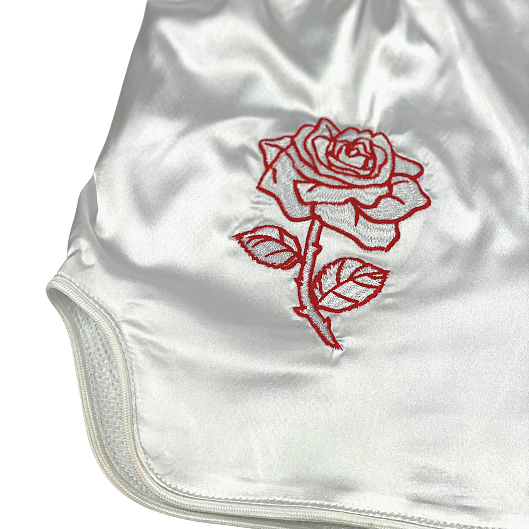 Rosé Retro Muay Thai Shorts