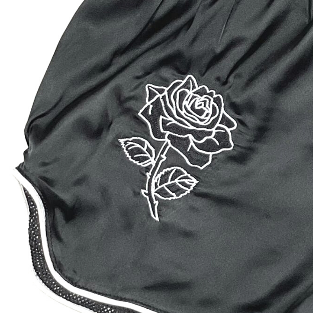 Rosé Retro Muay Thai Shorts